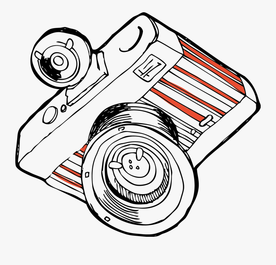 Camera Clip Art - Drawing, Transparent Clipart