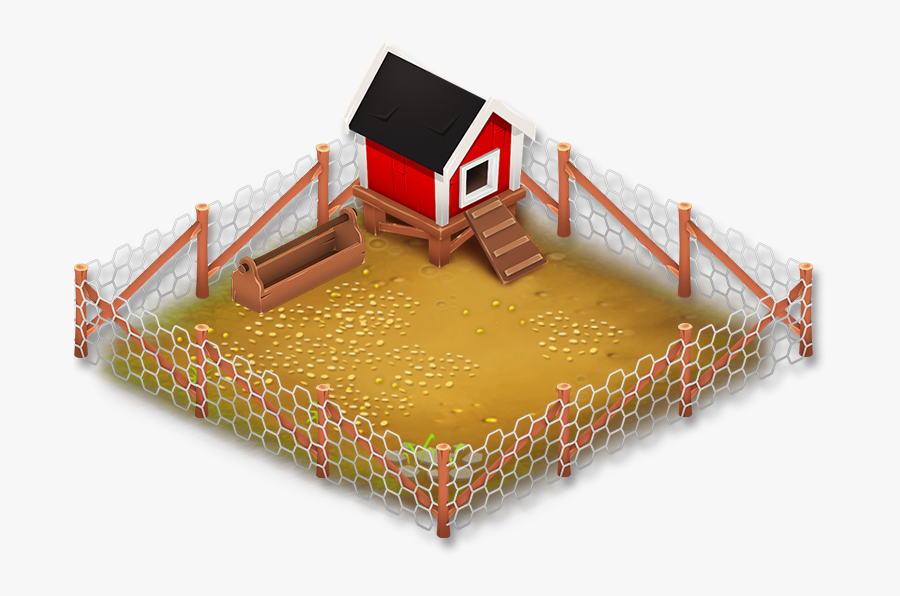 Yard Clipart Chicken - Pen For Chicken Clipart, Transparent Clipart