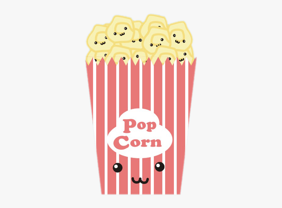 Popcorn Cute Cartoon Creative Free Download Image - Popcorn Cartoon Png, Transparent Clipart