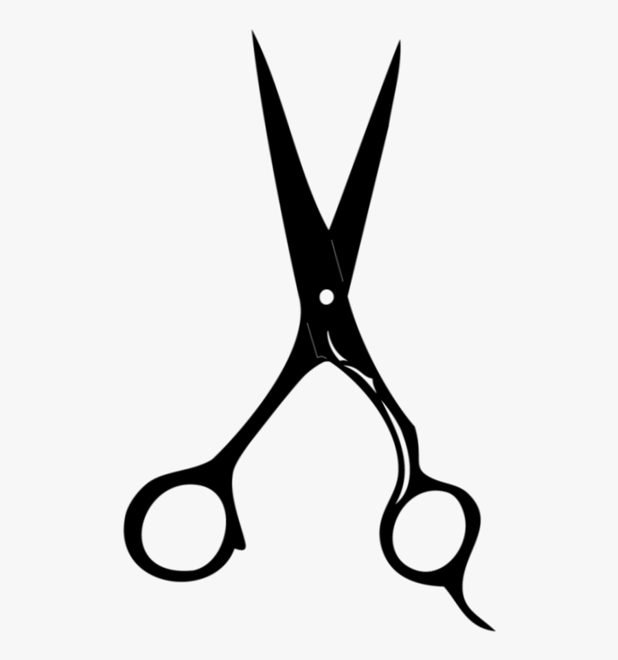 Barber Scissors Clipart 101 Clip Art Black Barber Shop - Transparent Hair Scissors Png, Transparent Clipart