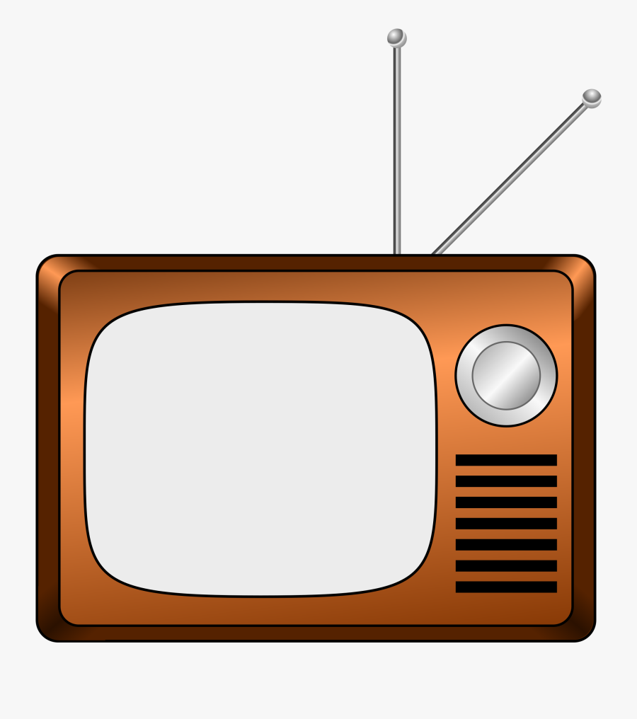 Old Fashioned Tv Cartoon, Transparent Clipart