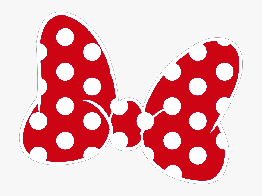 Clip Art Heads And Bows Free - Moño De Minnie, Transparent Clipart