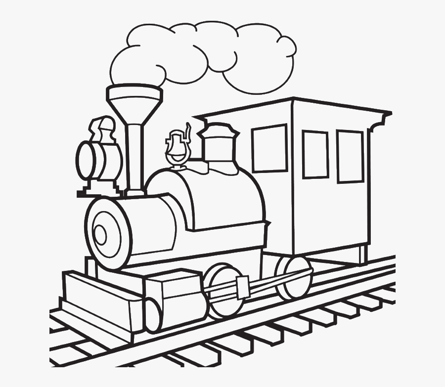 Train Drawings For Kids - Drawings Of A Train, Transparent Clipart