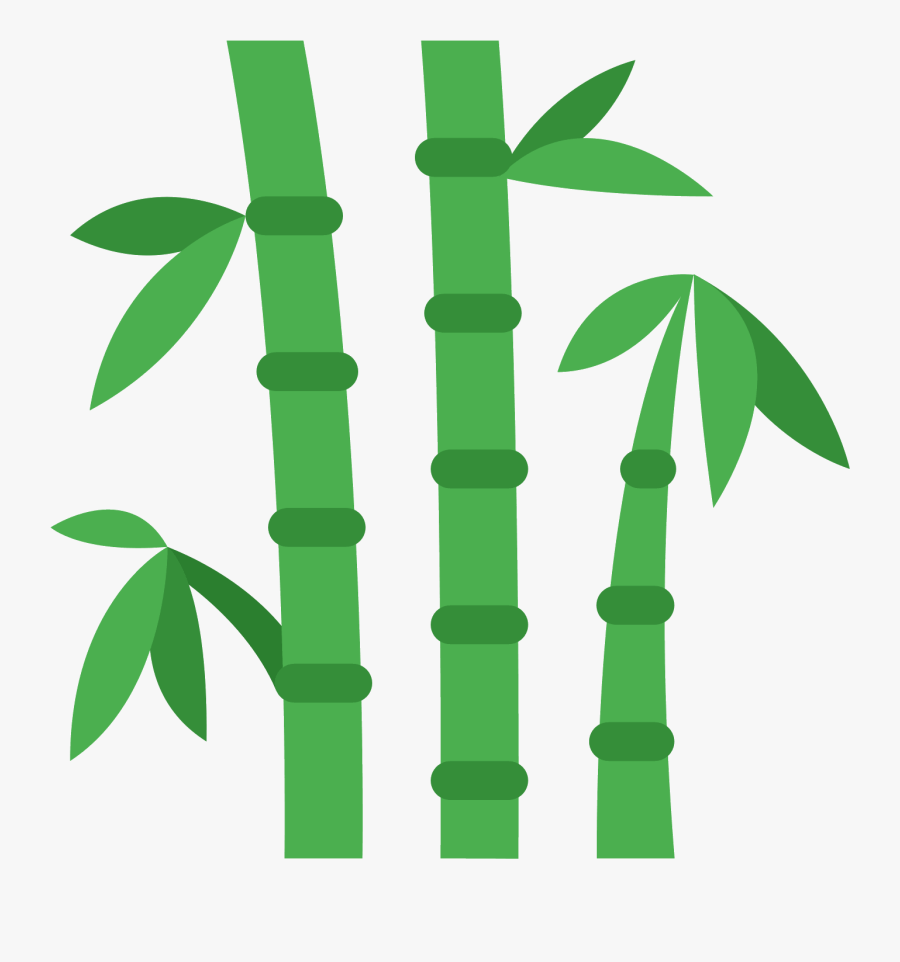 Bamboo Leaf Clipart - Bamboo Plant Clip Art, Transparent Clipart