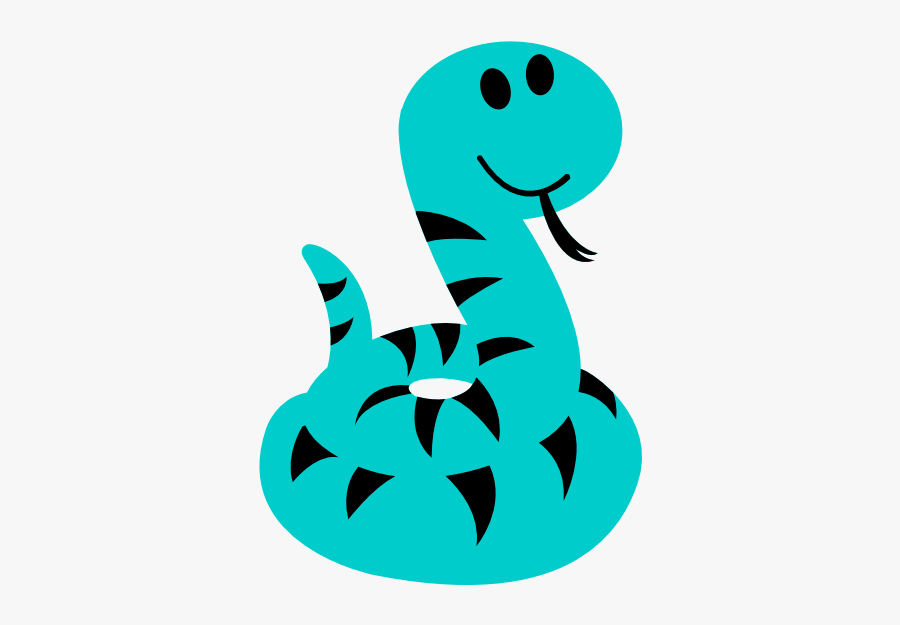 Blue Snake Clipart - Transparent Background Snake Clipart Png, Transparent Clipart