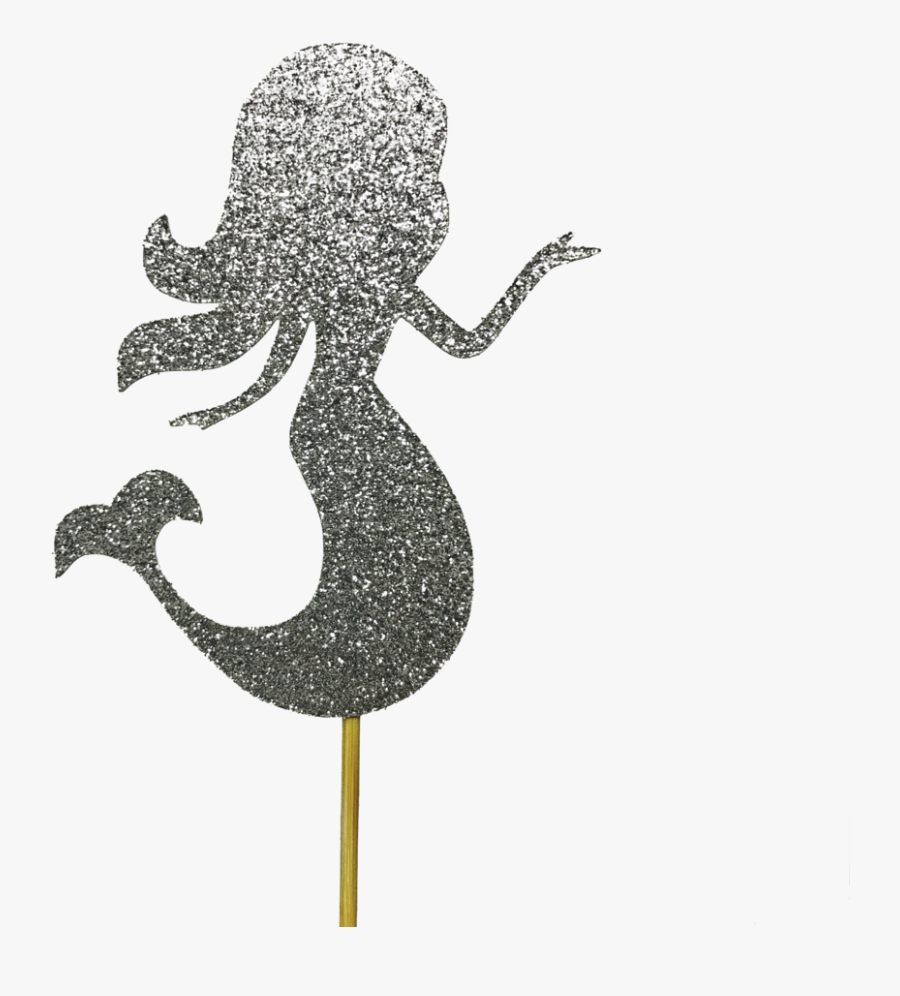 Mermaid Clipart Cupcake - Glitter Mermaid Tail Png Clipart, Transparent Clipart