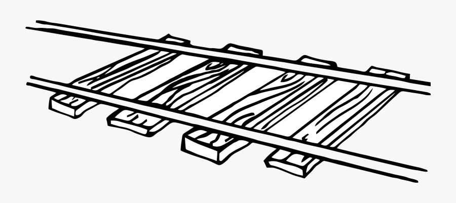 Track Clipart Railroad - Railroad Clipart, Transparent Clipart