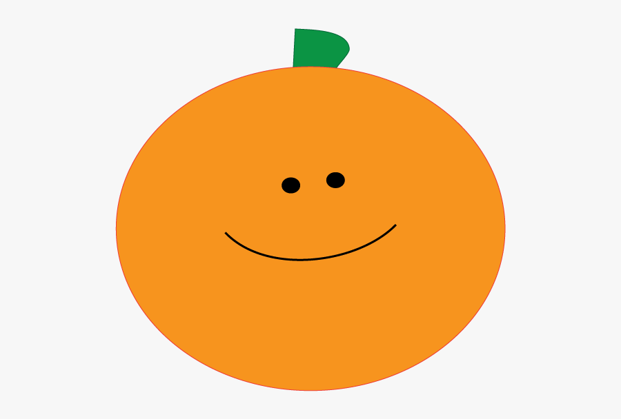 Cute Smiling Pumpkin, Transparent Clipart