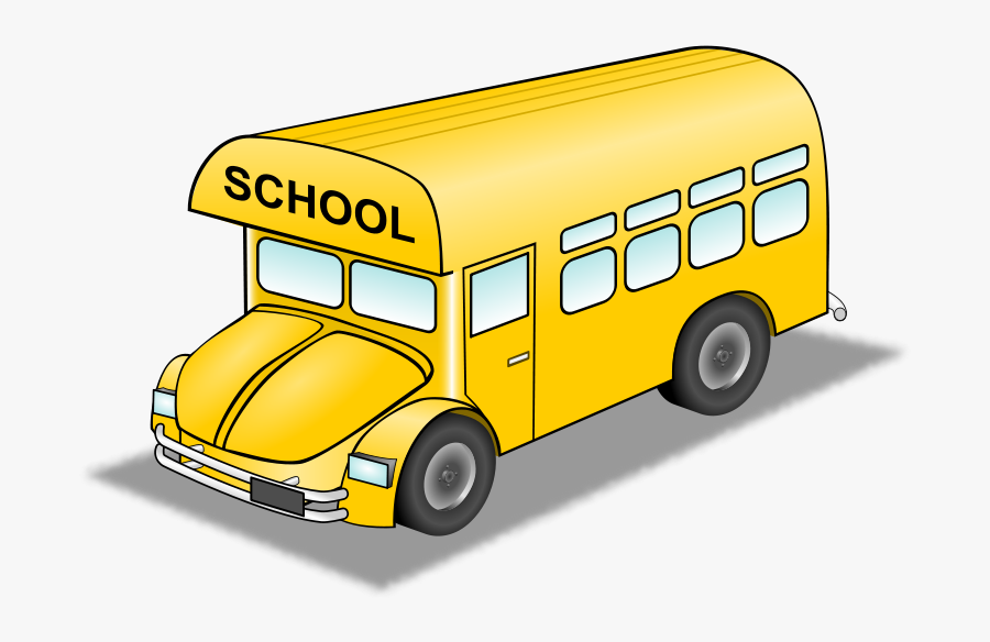 Old Bus Clipart, Vector Clip Art Online, Royalty Free - Small School Bus Clipart, Transparent Clipart