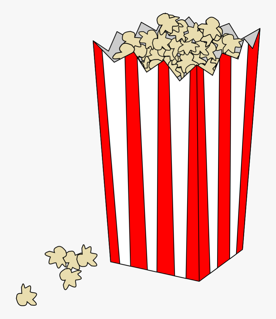 Bag Of Popcorn Png, Transparent Clipart