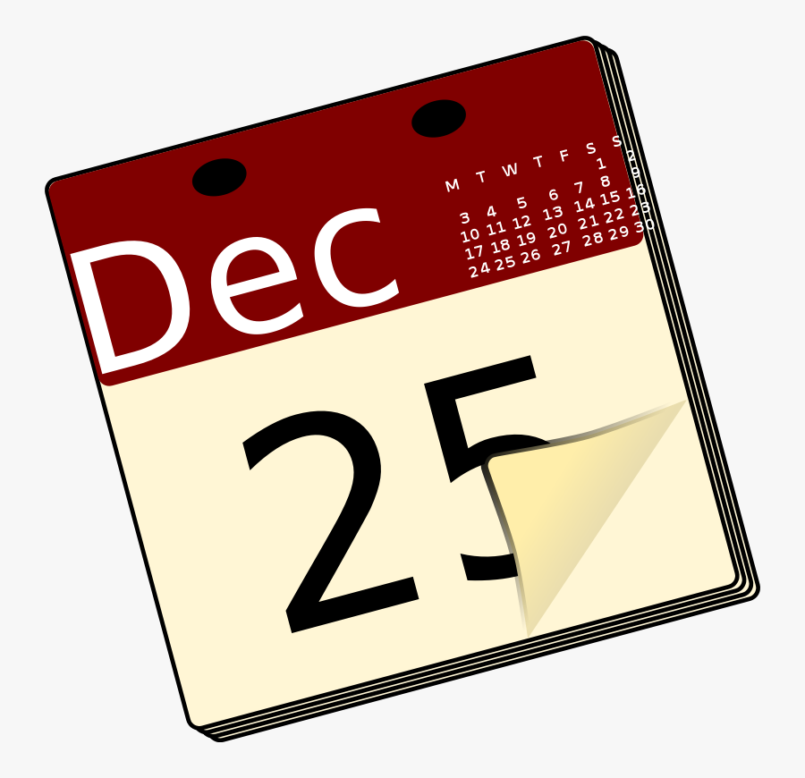 December Calendar Clipart , Free Transparent Clipart ClipartKey