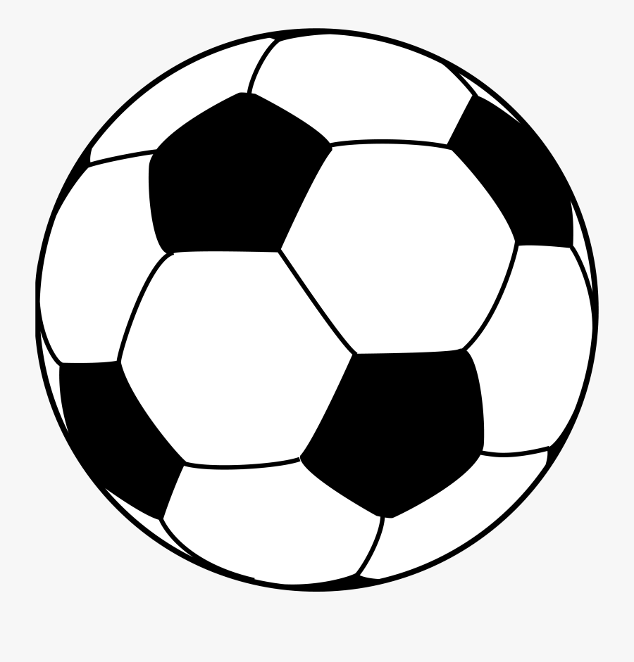 Free Soccer Ball Outline, Download Free Clip Art, Free - Soccer Ball Vector Png, Transparent Clipart
