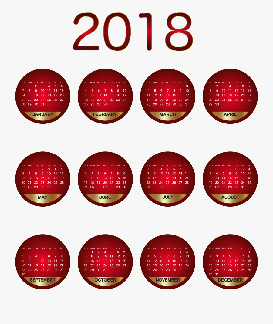 Calendar Clipart Red, Transparent Clipart