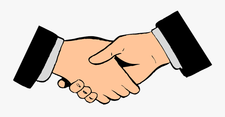 Thumb Image - Clip Art Shake Hands, Transparent Clipart