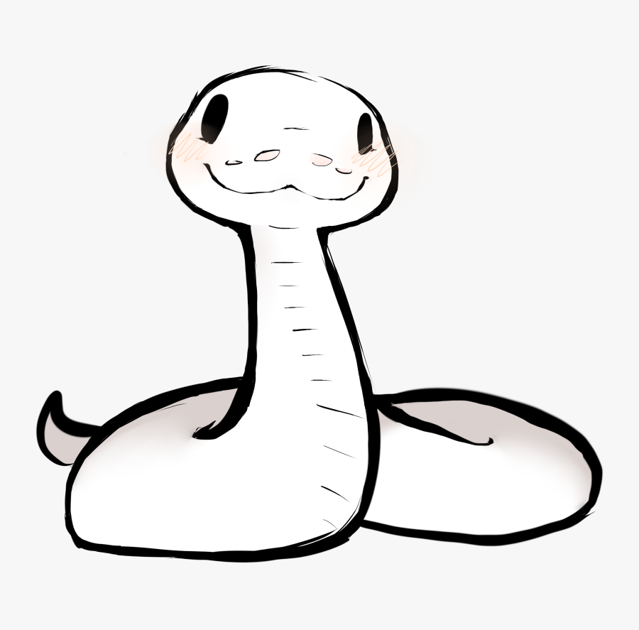 Cute Drawing Cerca Con - Cute Snake Drawing, Transparent Clipart