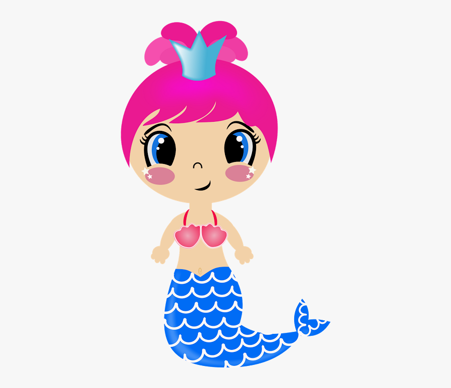 Baby Little Mermaid Png, Transparent Clipart