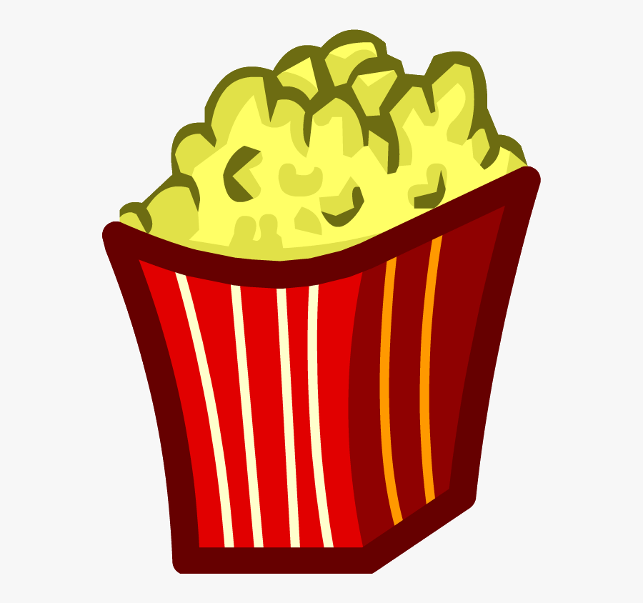 Suicide Clipart Popcorn - Club Penguin Popcorn Emote, Transparent Clipart