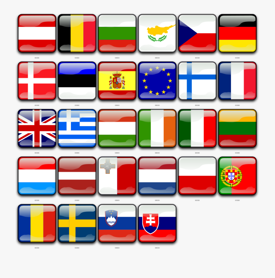 Transparent American Flag Clipart - Flag Of Europe, Transparent Clipart