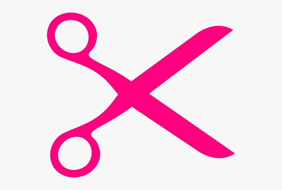 Scissors Clip Art At Vector Clip Art - Pink Hair Scissors Clipart, Transparent Clipart