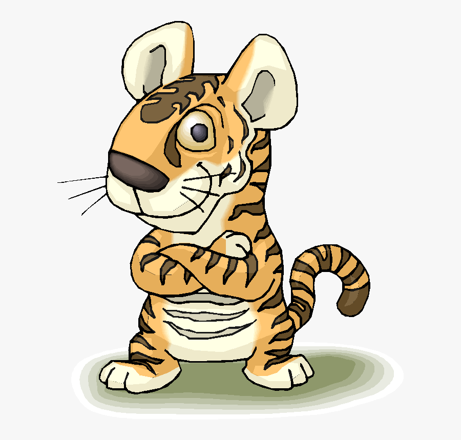 Bengal Tiger Clipart - Transparent Gif De Tigre Animado, Transparent Clipart