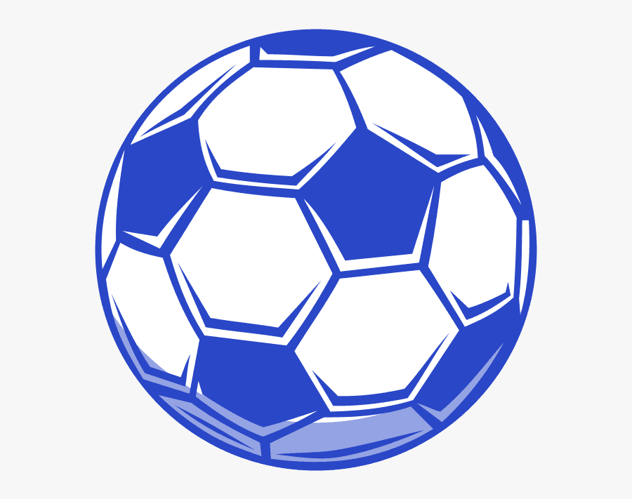 Blue Soccer Ball Png Clipart , Png Download - Blue Soccer Ball Clip Art, Transparent Clipart