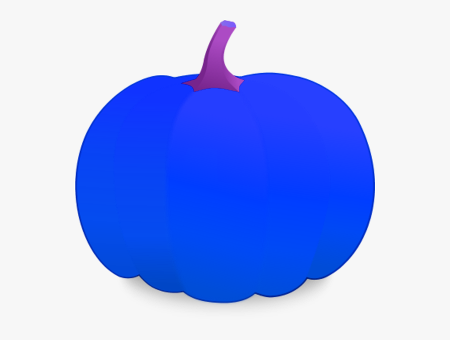 Blue Pumpkin Clipart - Colorful Pumpkin Clip Art, Transparent Clipart