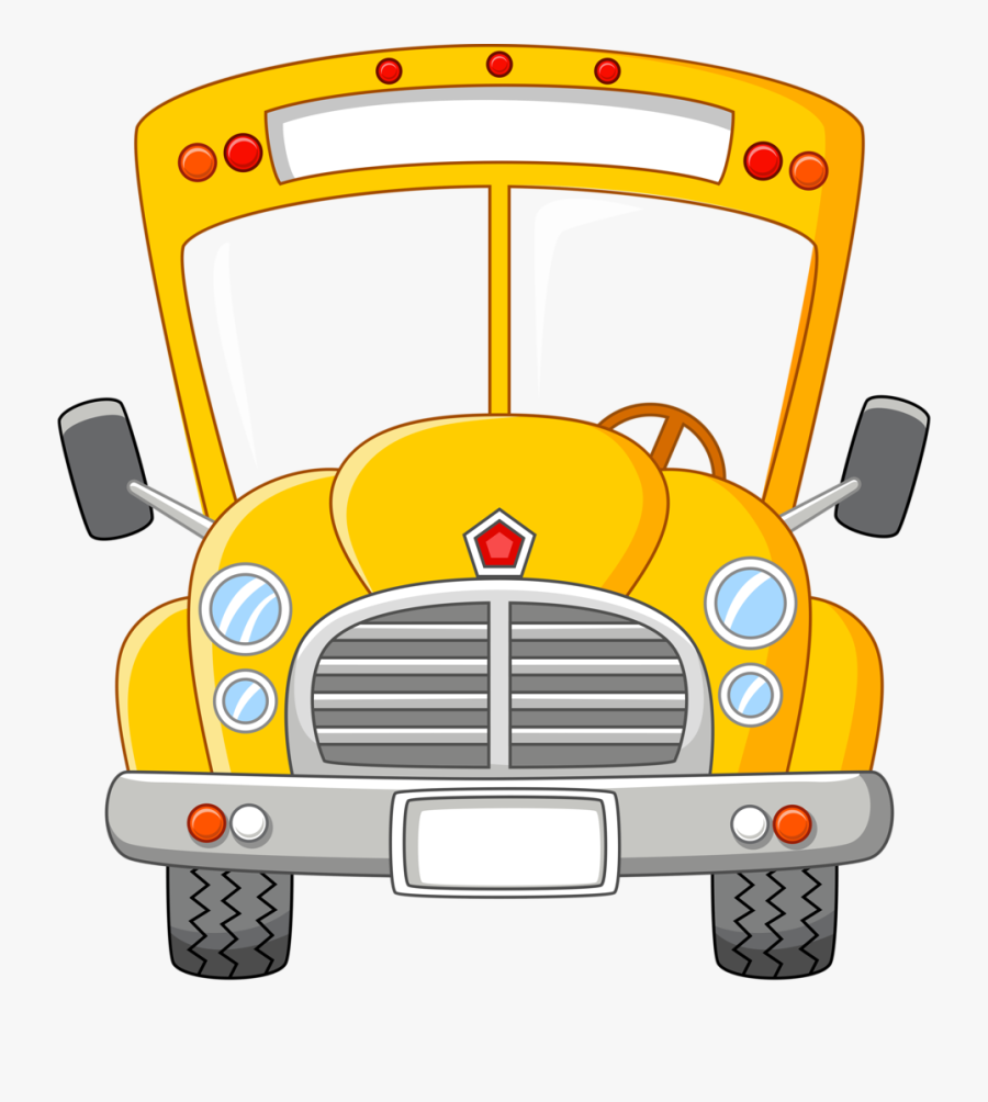 Transparent Bus Png - School Bus Driver Clip Art, Transparent Clipart