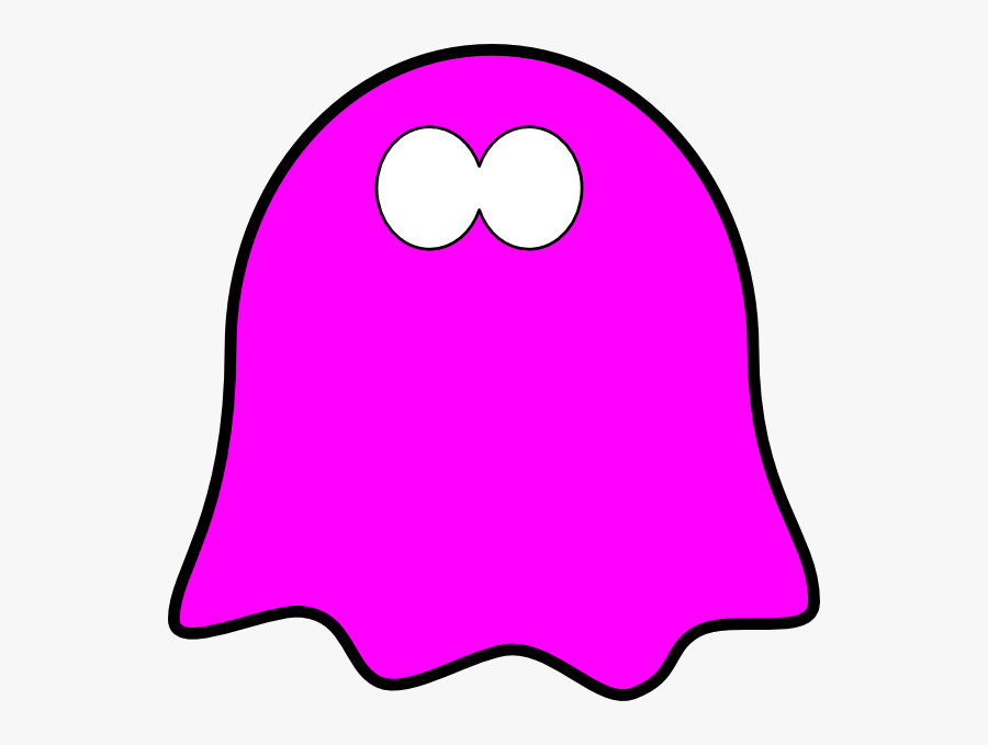 Pink Ghost Clipart, Transparent Clipart