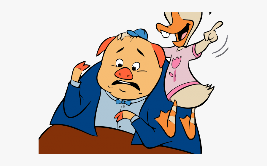 Chicken Clipart Pig - Abby Mallard, Transparent Clipart