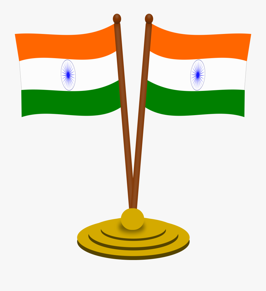 Indian Flag Image Png, Transparent Clipart