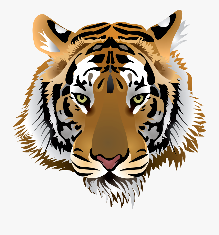 Brown Tiger Cliparts, Transparent Clipart