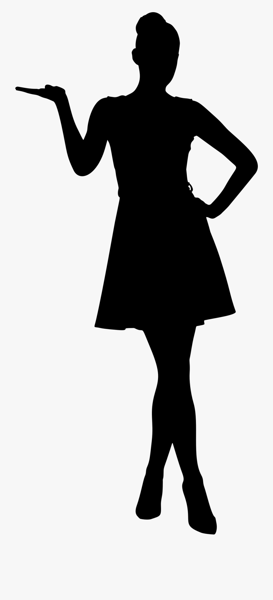 Clipart - Hand On Hip Clipart, Transparent Clipart