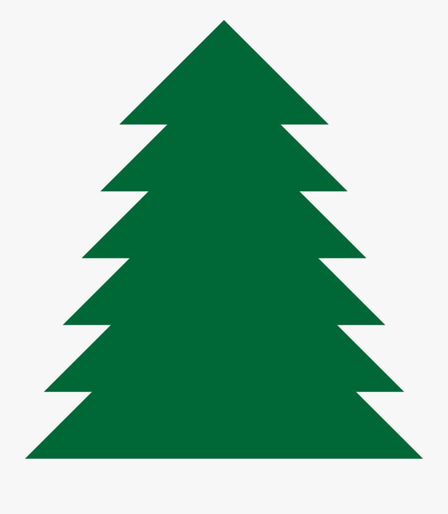 Tree Clipart Green - Christmas Tree, Transparent Clipart