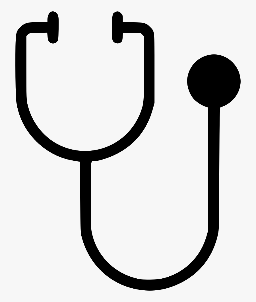 Stethoscope Doctor Medical Examination Comments Clipart - Doctor Icon Free Png, Transparent Clipart
