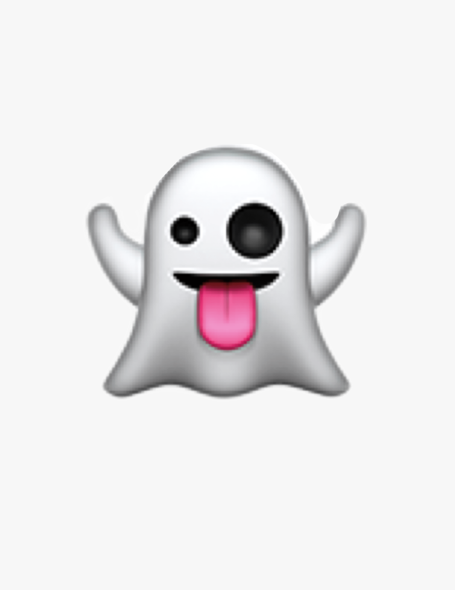Ghost Clipart Emoji - Ghost Emoji, Transparent Clipart