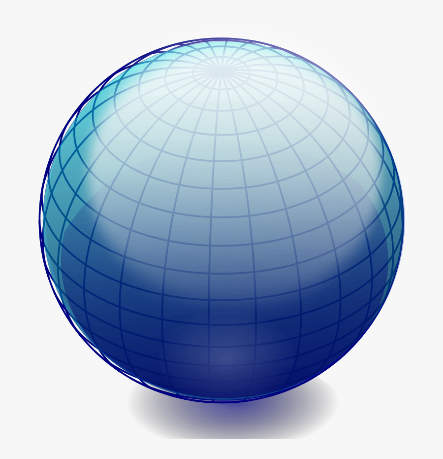 Earth Globe Clipart Vector Clip - Drawing Spheres Of The Earth, Transparent Clipart