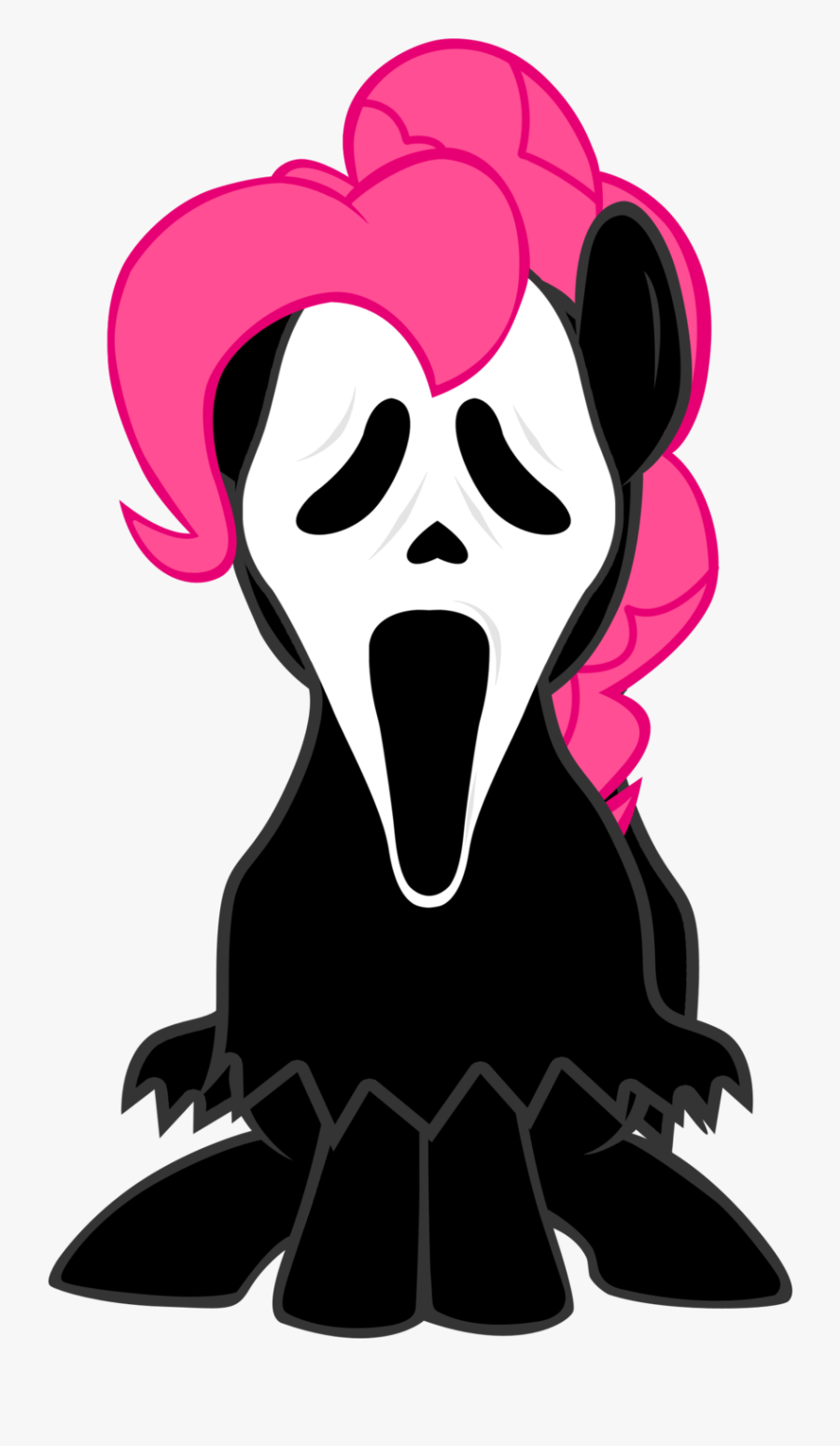 Scary Ghost Faces - Scary Ghost Face Cartoon, Transparent Clipart