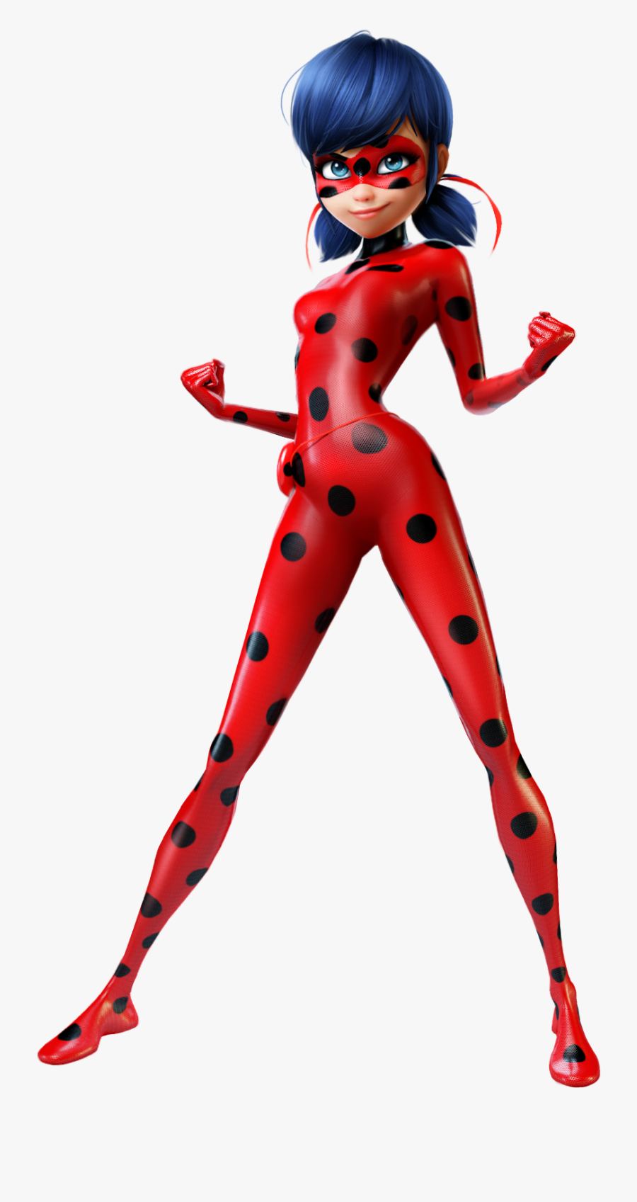 Ladybug Clipart Friends - Miraculous Ladybug Standing Up, Transparent Clipart
