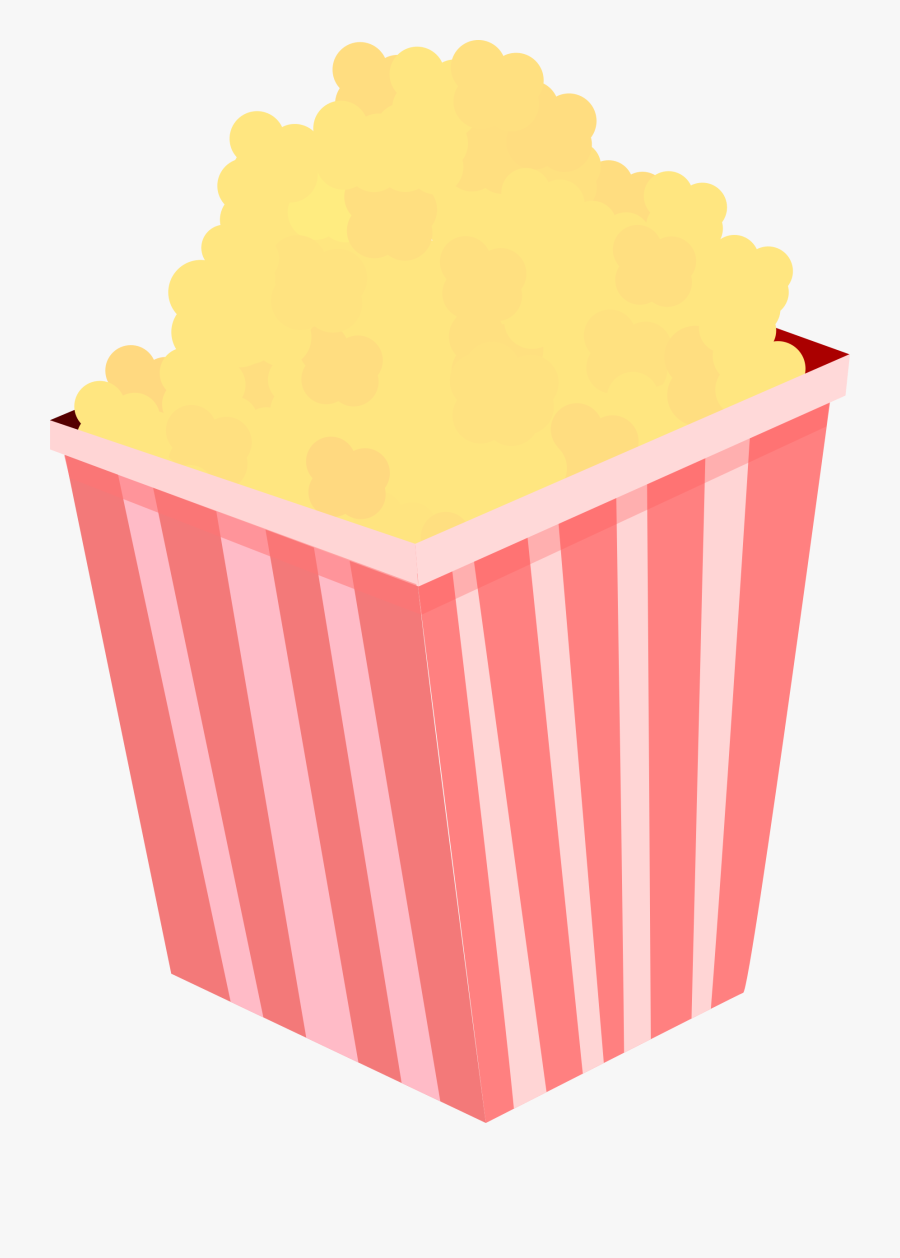 Snack,angle,baking Cup - Popcorn Gif Png, Transparent Clipart