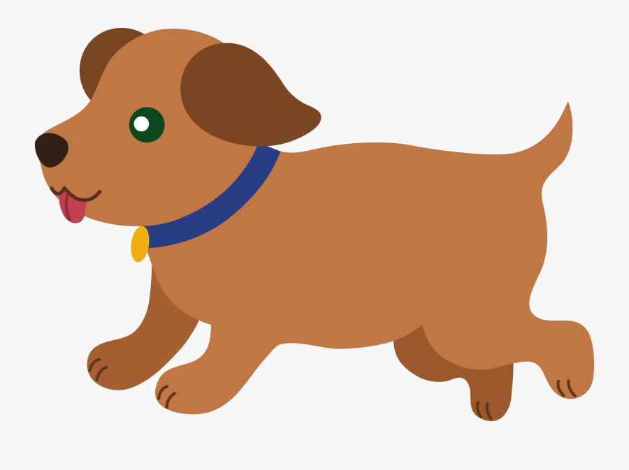 Modern Cartoon Dog Clipart - Pup Clipart Png, Transparent Clipart