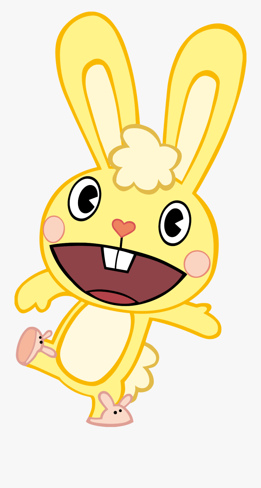 Cuddling Clipart Rabbit - Happy Tree Friends Rabbit , Free Transparent ...