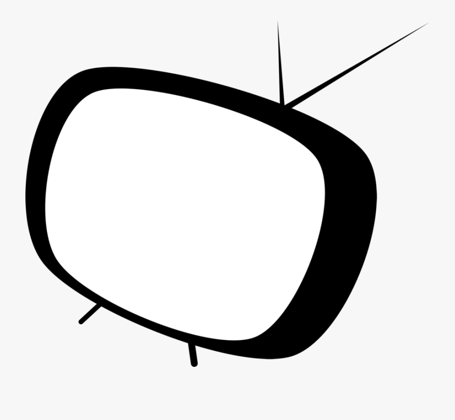 Tv Television Clip Art Image - Cartoon Tv Icon Png, Transparent Clipart