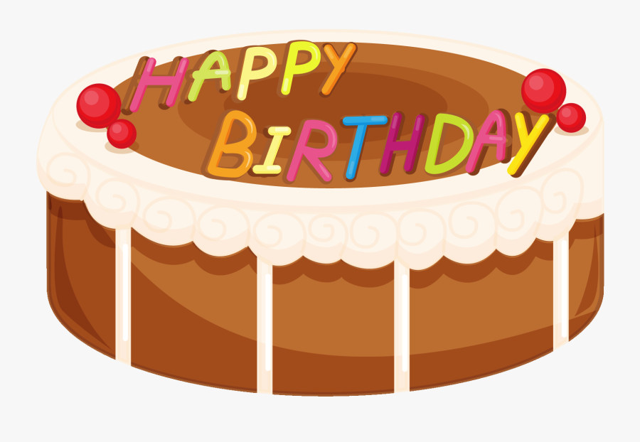 Happy Birthday Cake Png Clipart - Psd تورتة عيد ميلاد Png, Transparent Clipart