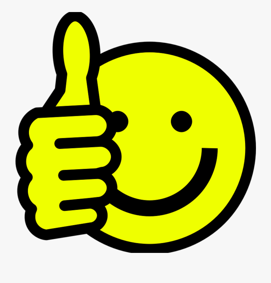Thumbs Up Smiley Face Clip Art Free Clipart Images, Transparent Clipart