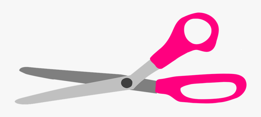 Clip Art Cute Scissors Clipart - Pink Scissors Clipart, Transparent Clipart