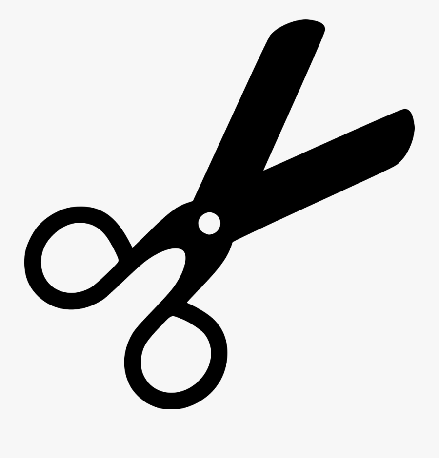 Transparent Beautician Clipart - Rounded Scissors Icon, Transparent Clipart