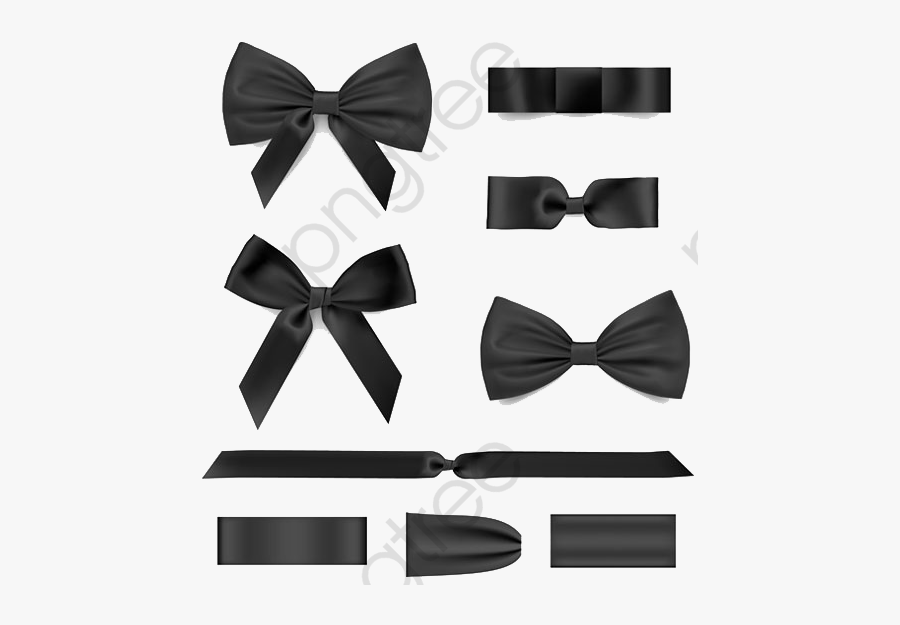 Bow Clipart Tie - Free White Bow Vector, Transparent Clipart
