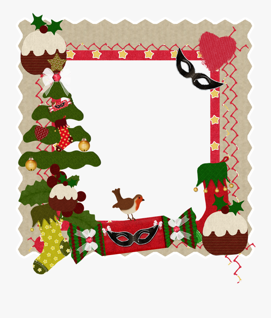 Christmas Tree Clipart Guirlande - Weihnachten Umrahmung, Transparent Clipart