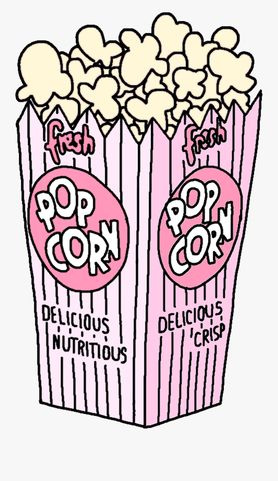 Popcorn Bowl Png Clipart - Popcorn Png, Transparent Clipart