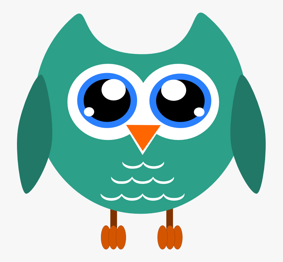 Owl Clipart Kindergarten - Transparent Background Owl Clipart Transparent, Transparent Clipart